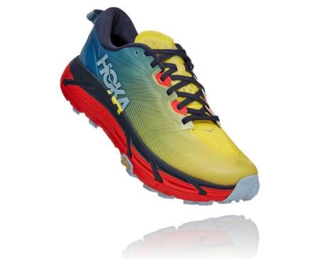 Hoka One One Mafate Speed 3 - Bocanci Munte Barbati Albastri | RO-JlGTHFf